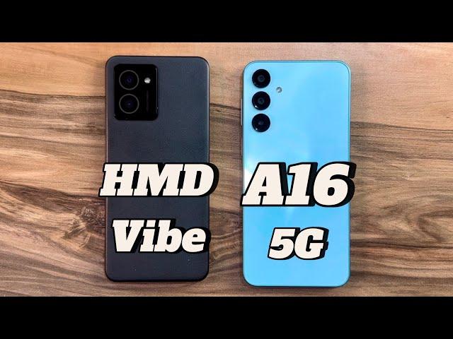 HMD Vibe vs Samsung Galaxy A16 5G