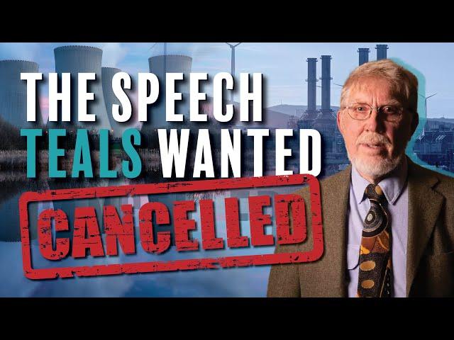 The nuclear speech the Teals wanted cancelled | Robert Parker