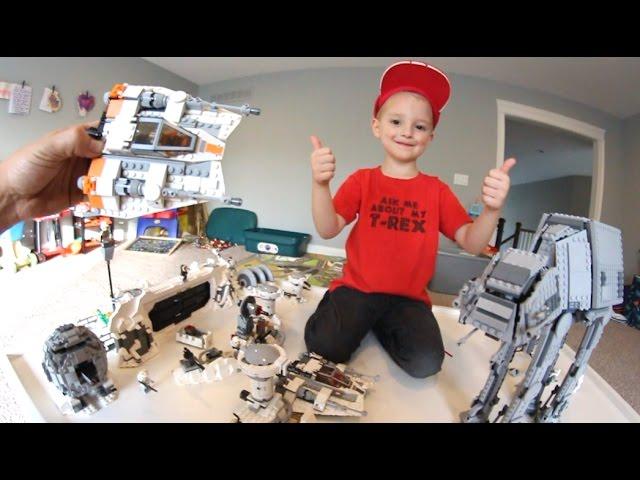 FATHER SON ULTIMATE LEGO BATTLE! / Star Wars Hoth!