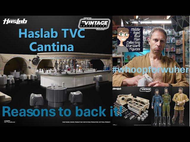 Reasons to back the Star Wars Haslab Cantina MAKMCSWF