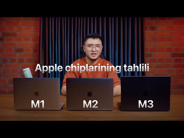 Apple M1, M2 va M3. Apple chiplarining tahlili