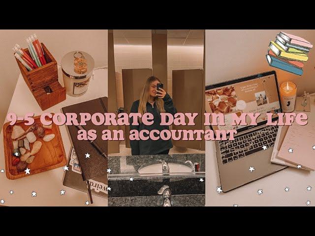 9-5 CORPORATE WORK VLOG: DAY IN MY LIFE AS AN ACCOUNTANT WORKING AT THE BIG FOUR