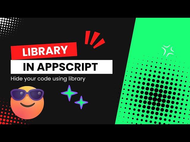 How to use library in google sheet using appscript in hindi?