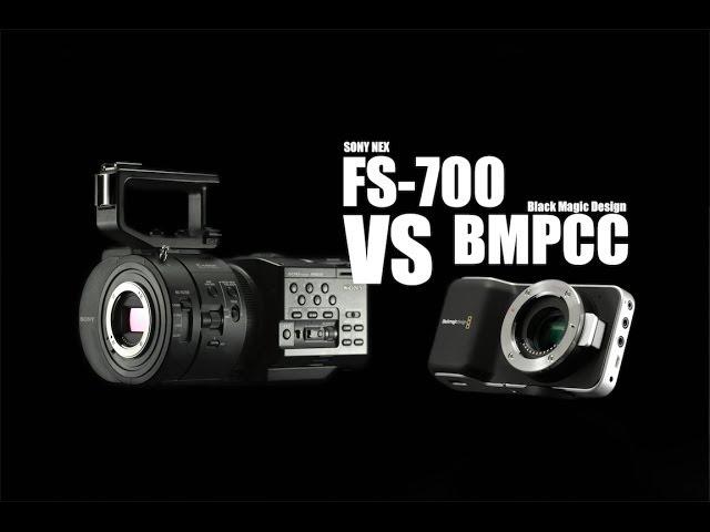 Sony NEX-FS700 VS Black Magic Pocket Cinema Camera BMPCC (Both recorded in ProRes