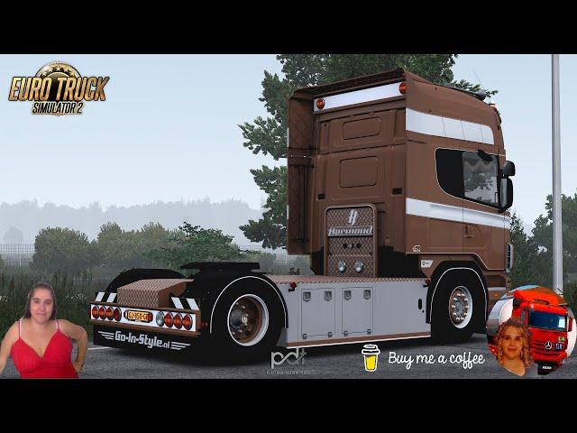 Euro Truck Simulator 2 (1.54) Scania 164L V8 580 by PlatinumDesignTruck + DLC's & Mods