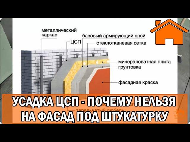 Kd.i: Усадка ЦСП. Почему его нельзя на стены под штукатурку.