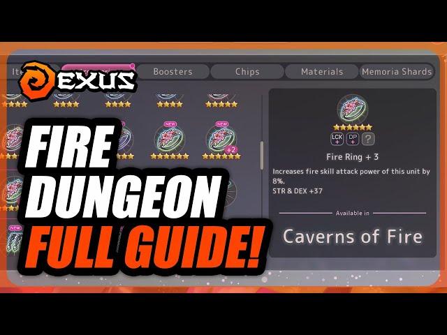 Heaven Burns Red | FULL Fire Dungeon Guide w/ Maps and FULL RUN!