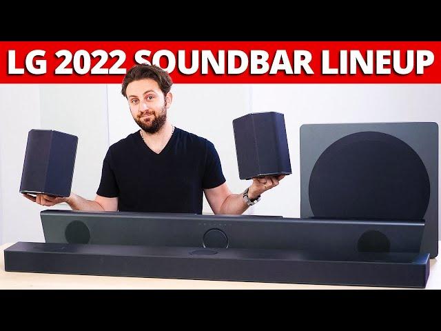 LG 2022 Soundbar Lineup - Which one should you buy?