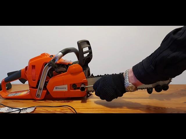 Husqvarna | How To Adjust Chainsaw Chain Tension.