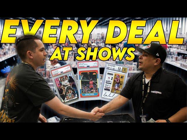 I Made 1,000+ DEALS At Card Shows This Year And This Is How They Went 