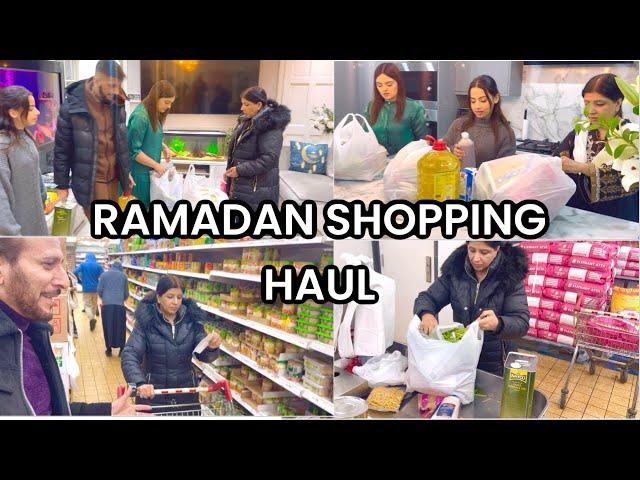 RAMADAN SHOPPING HAUL 2024| ADEENAS FIRST RAMADAN SHOPPING AT IN-LAWS HOUSE