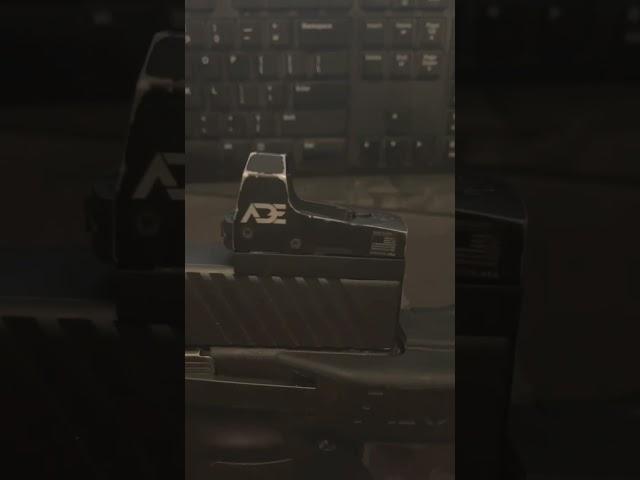ADE RD3-006 green dot #glock #reddot #greendot #edc #gunrange #review
