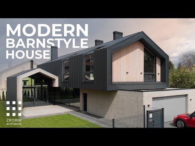 Modern Barn House – Scandinavian-inspired design