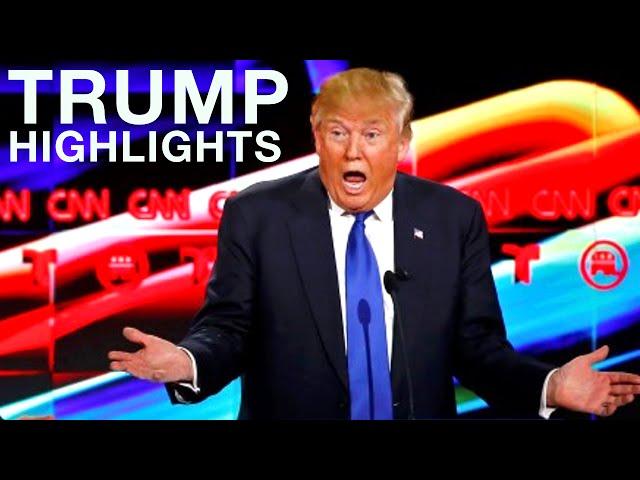 Donald Trump Debate Highlights (Lowlights)