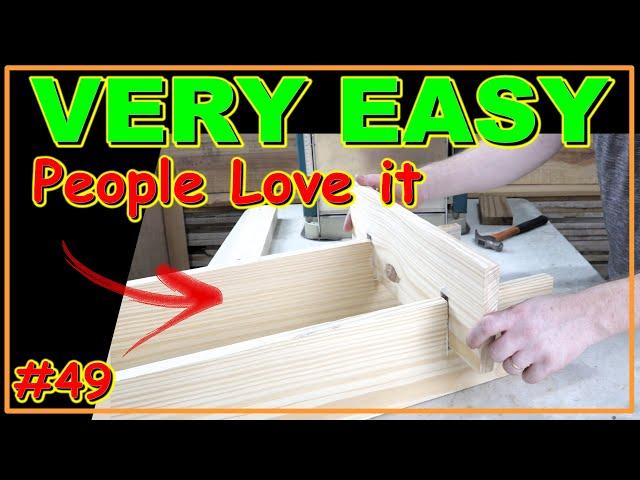 EASY TO MAKE - WOODWORKING PROJECT THAT PEOPLE LOVE (VIDEO #49) #woodworking #woodwork