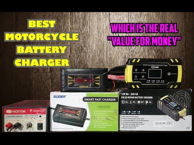 BEST AFFORDABLE BATTERY CHARGER FOR MOTORCYCLE and CARS