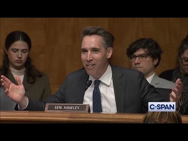 Sen. Josh Hawley to Airline Executives: "Flying on your airlines is horrible."