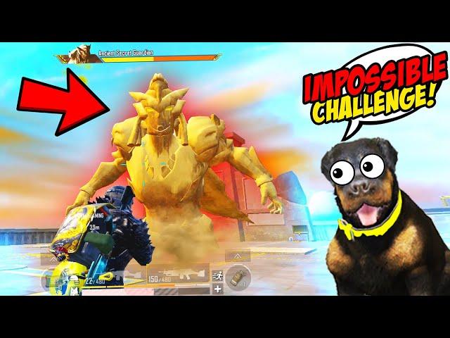 EPIC BOSS BATTLE WITH ANCIENT SECRET GUARDIAN with CHOP & BOB in BGMI - PUBG Mobile