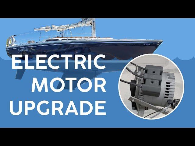 How to Install an Electric Sailboat Motor - Catalina 30 - Thunderstruck Motors Sailboat Kit