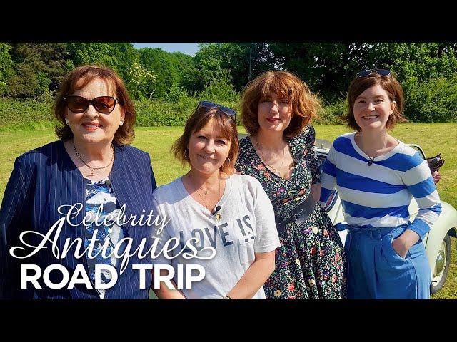 Actresses Holly Aird and Anna Chancellor | Celebrity Antiques Road Trip Season 7