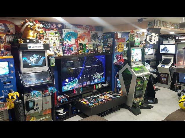 New House Dream Gameroom Tour! | Console Collector