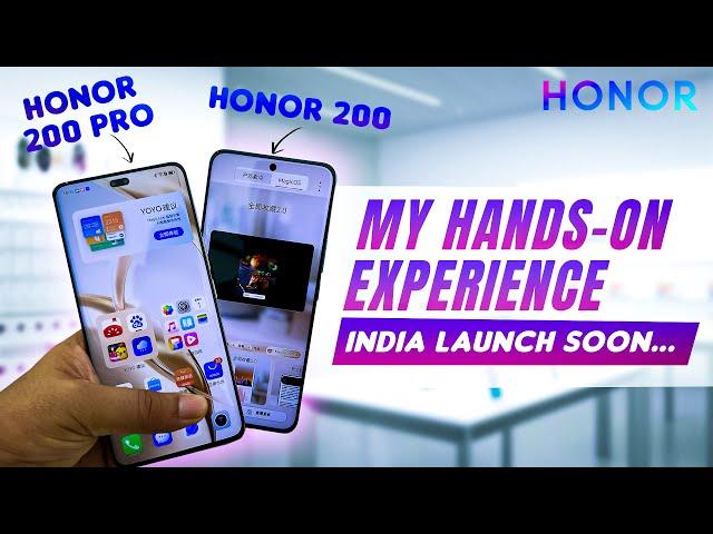 My Experience with Honor 200 Pro & Honor 200 I Official India Launch confirmed #honor #honor200