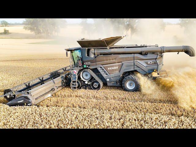 FENDT IDEAT 10T bei der Weizenernte/Wheat harvest 2024