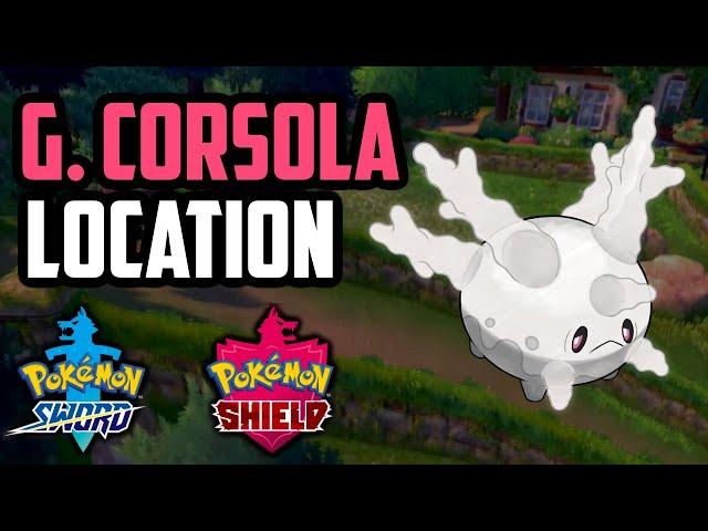 How to Catch Galarian Corsola - Pokemon Sword & Shield