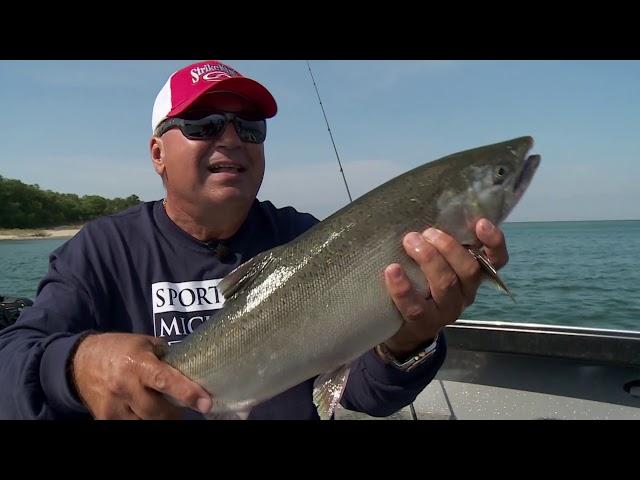 Hook n' Look's Kim Stricker - Salmon Fishing with Sport Fish Michigan