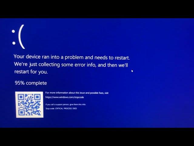 (PLEASE DON’T BLOCK THIS) Robot Chicken: Swedish Chef as a BSOD (Blue Screen of Death)