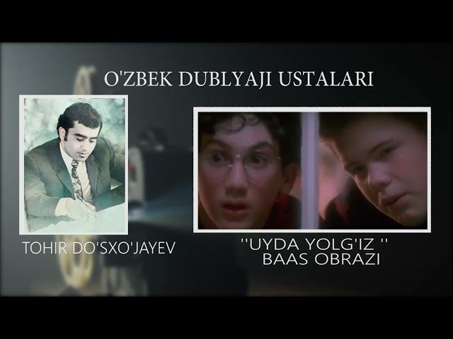 TOHIR DO'SXO'JAYEV OVOZ BERGAN FILMLARDAN PARCHALAR