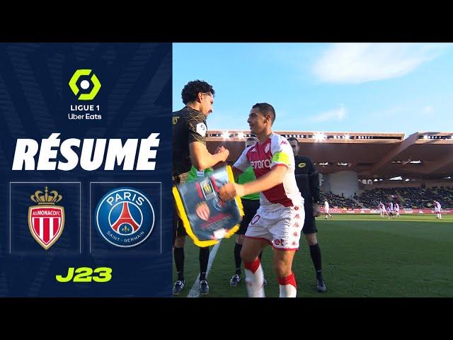 AS MONACO - PARIS SAINT-GERMAIN (3 - 1) - Résumé - (ASM - PSG) / 2022-2023