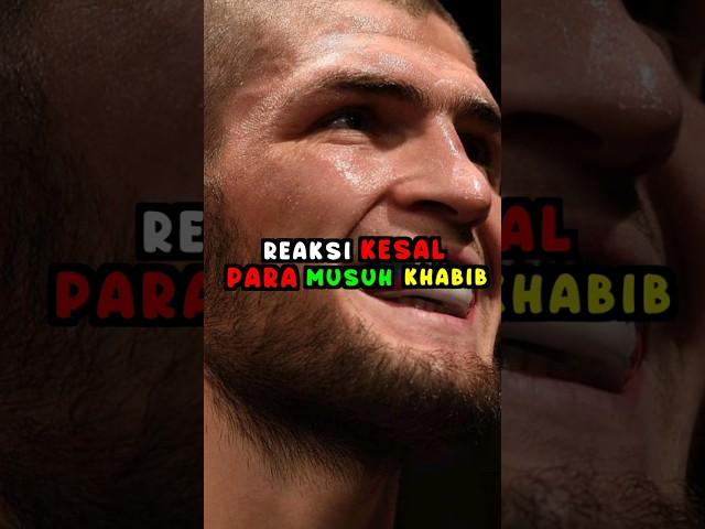 Reaksi musuh khabib ketika mendengar dia pensiun