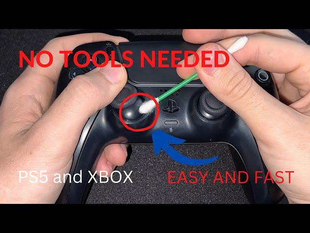 How to fix stick drift PS5 (NO TOOLS)  (2023)