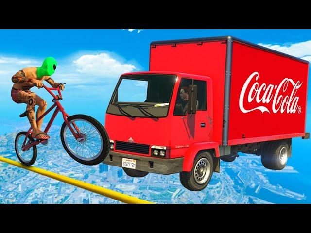 (novo) BMX vs COCA-COLA - com mitada no GTA 5!