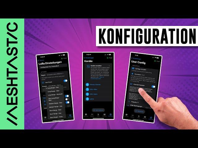 Meshtastic Tutorial  Alle Node Einstellungen im Detail