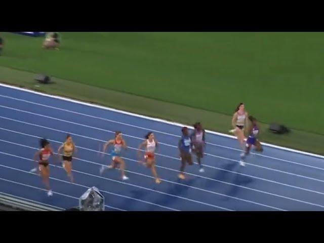 Rome European Athletics Champs Women's 100m Finals