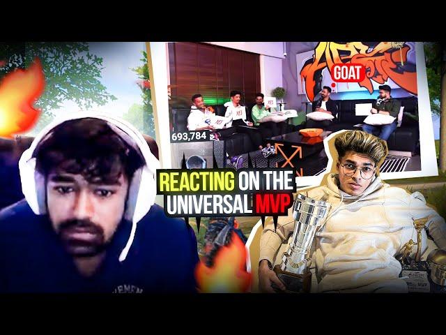 Reacting On The Universal MVP @JONATHANGAMINGYT