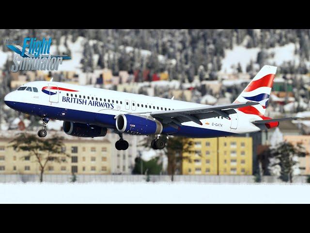 FS2020 | Fenix A320 | RNP approach into Innsbruck