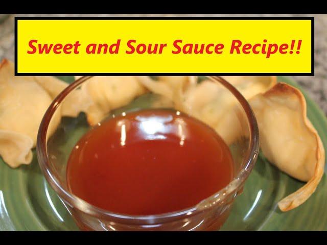 Sweet and Sour Sauce Recipe