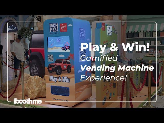 Play & Win: Gamified Vending Machine Experience | iboothme.com