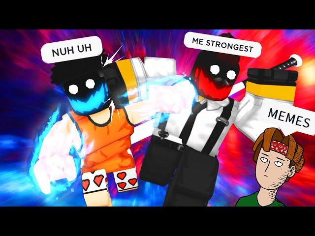 ROBLOX Strongest Battlegrounds Funny Moments Part 4 (MEMES) 