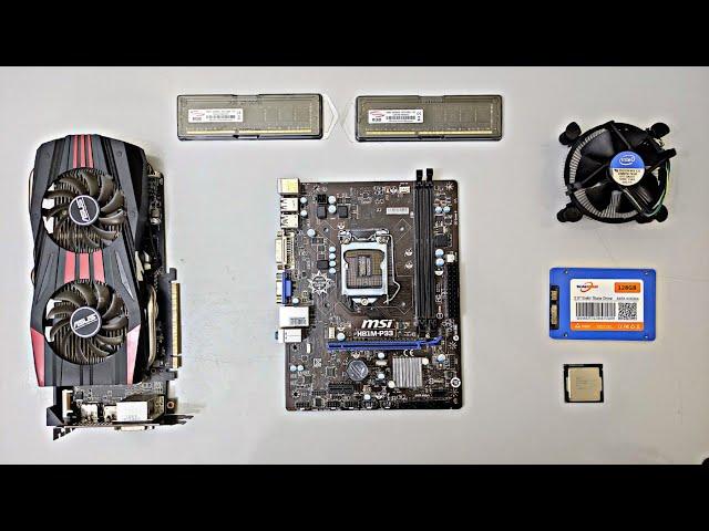 XEON E3 1220 V3 + R9 270x Low Budget Build Gaming PC