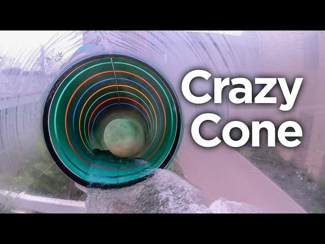 Crazy Cone Water Slide Onride - Marveld Recreatie