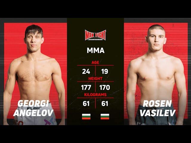 Georgi Angelov VS Rosen Vasilev  MAX FIGHT 60