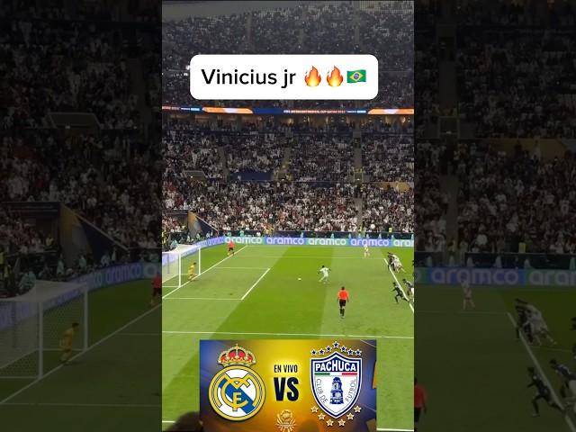  Vinicius Jr’s Penalty goal vs Pachuca #short #football #trending #viniciusjr 