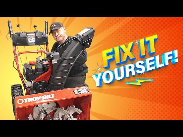 Snowblower Conks Out At Idle & Surges - Let's Fix It!