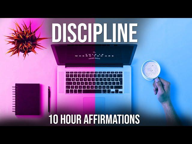 10 HOURS of Powerful Affirmations for Discipline, Focus, and Productivity  Reprogram Your Mind Here