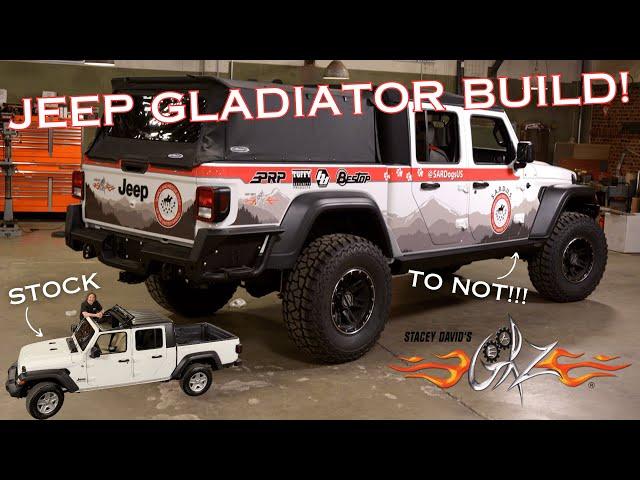 Jeep JT Gladiator FULL BUILD - Stock to Search & Rescue on Stacey David's Gearz