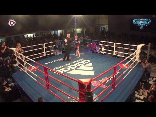 OLD SCHOOL MARTIAL ARTS EVENT - Donna Bakhuizen vs Nikita Roggeveen